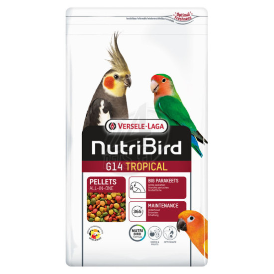 Versele-Laga Nutribird G14 Tropical Big Parakeets 1 kg