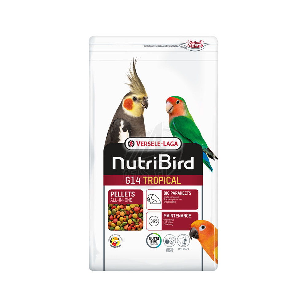 Versele-Laga Nutribird G14 Tropical Big Parakeets 1 kg