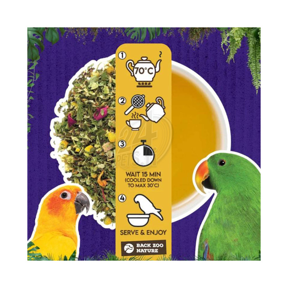 Nature Parrot Tea Leaves and Blossom 80g