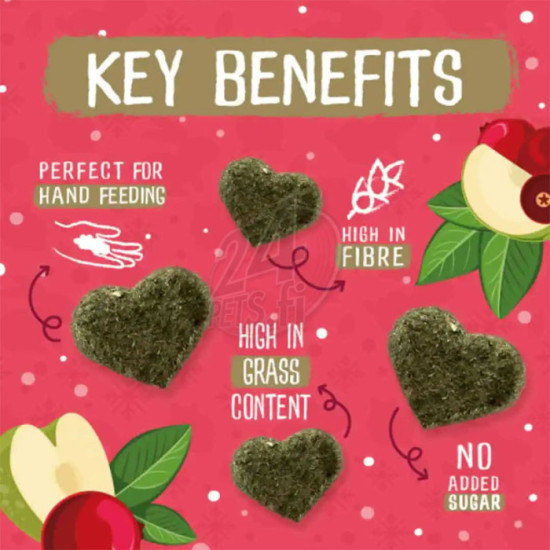 Burgess Excel Nature Snacks Winter Berry Bakes 60g