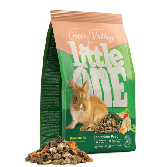 LittleOne Green Walley Fibrefood for Rabbits 750g