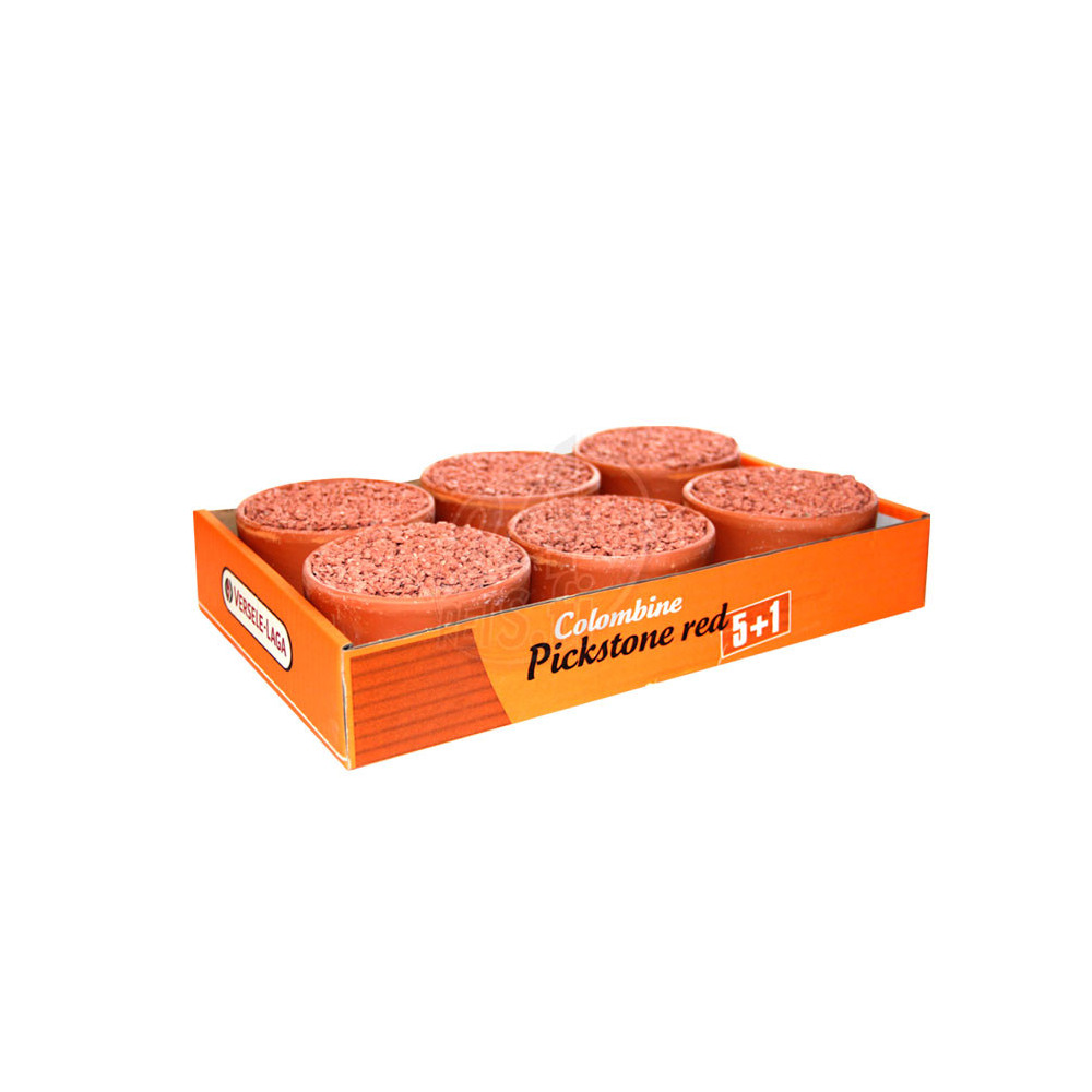 Versele-Laga Colombine Pickstone red tray 5+1