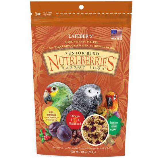 Lafeber Nutri-Berries Senior Parrot 284g