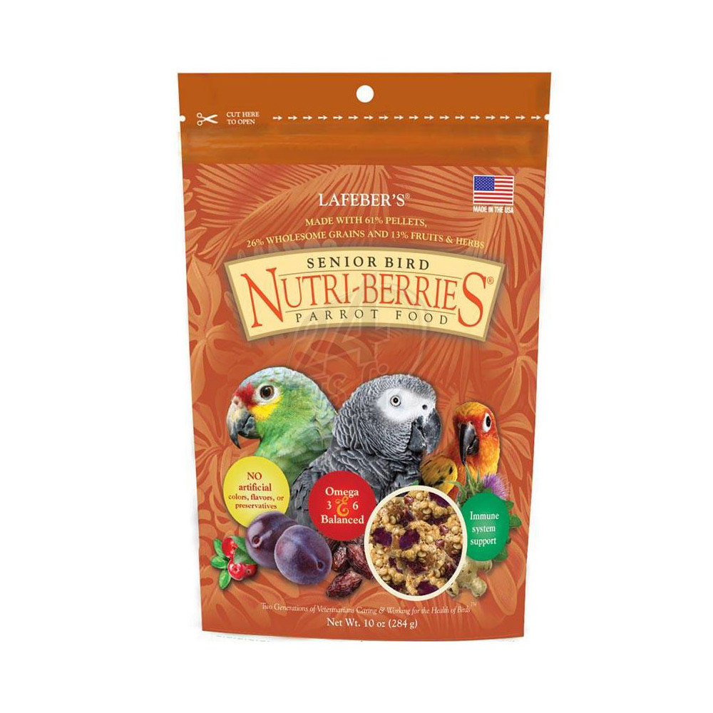 Lafeber Nutri-Berries Senior Parrot 284g