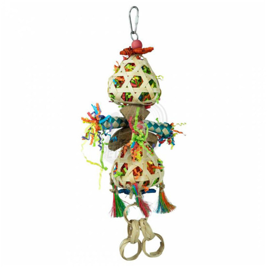 Nature Stuffed Triangles for big parakeets