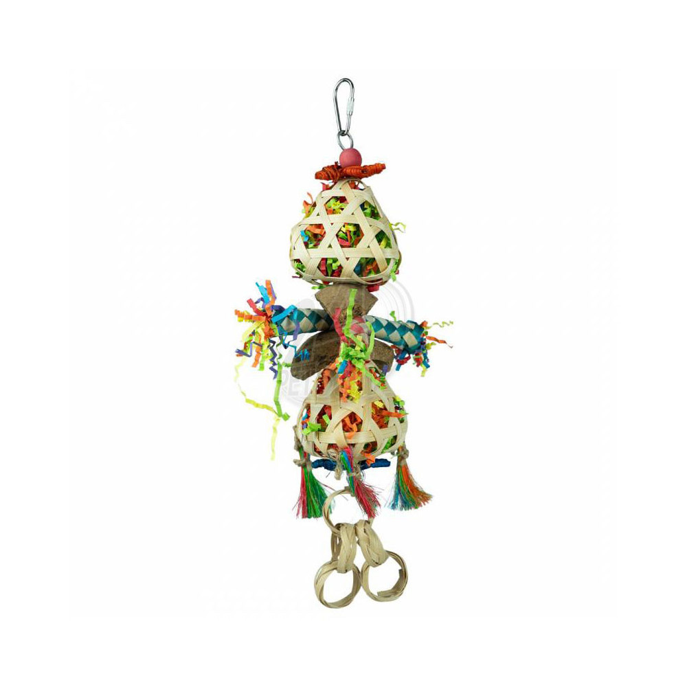 Nature Stuffed Triangles for big parakeets