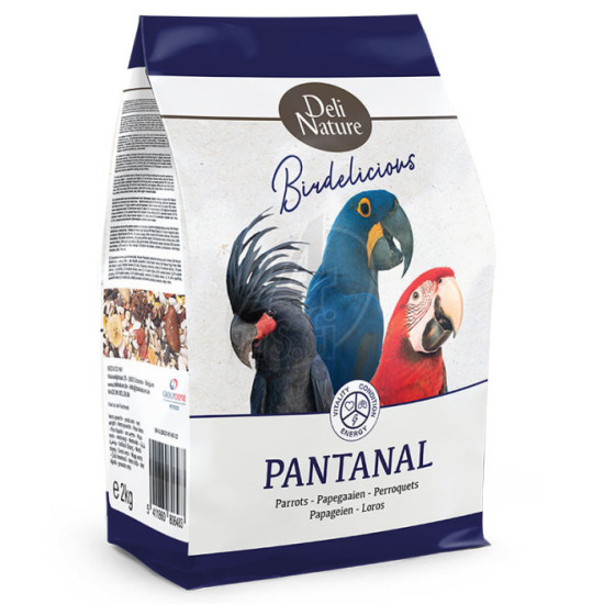 Deli Nature Birdelicious Parrots Pantanal 2 kg ALE! 1KPL!