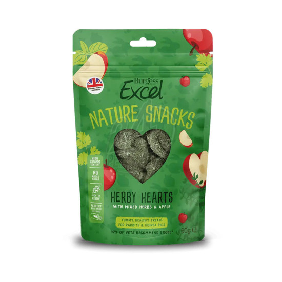 Burgess Excel Herby Hearts 60g