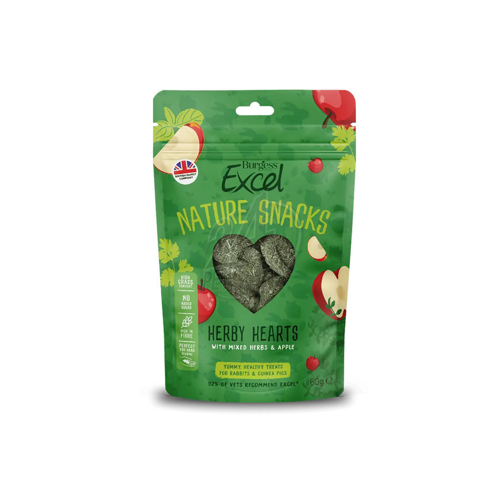 Burgess Excel Herby Hearts 60g