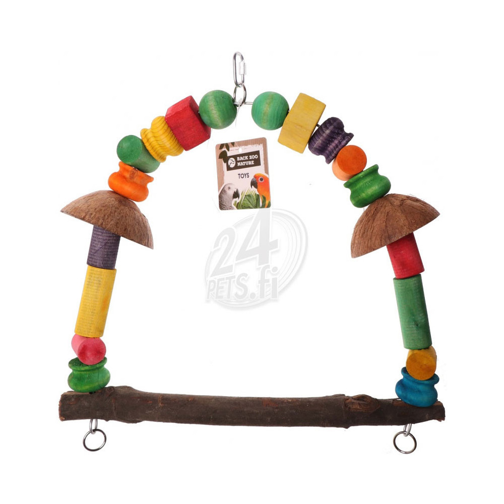 Nature Parrot Coconut Swing XL