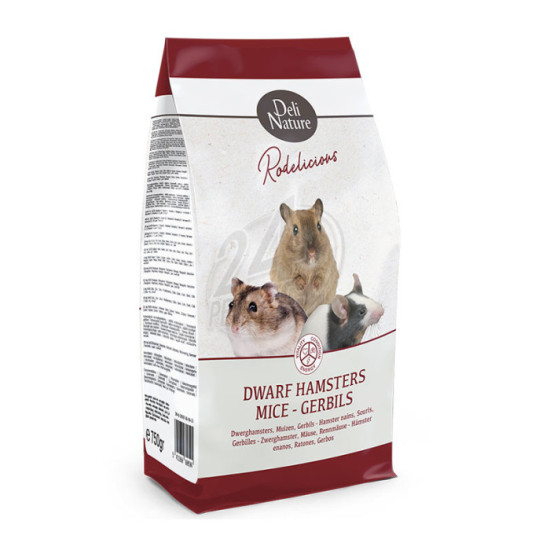 Deli Nature Rodelicious Dwarf Hamsters, Mice and Gerbils 750g pvm 19.5.26