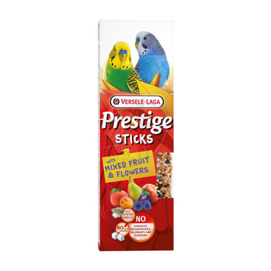 Versele-Laga Prestige Sticks Budgies Mixed Fruit-Flowers 60g