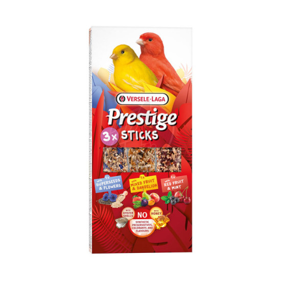 Versele-Laga Prestige 3xSticks Kanarialinnuille 90g