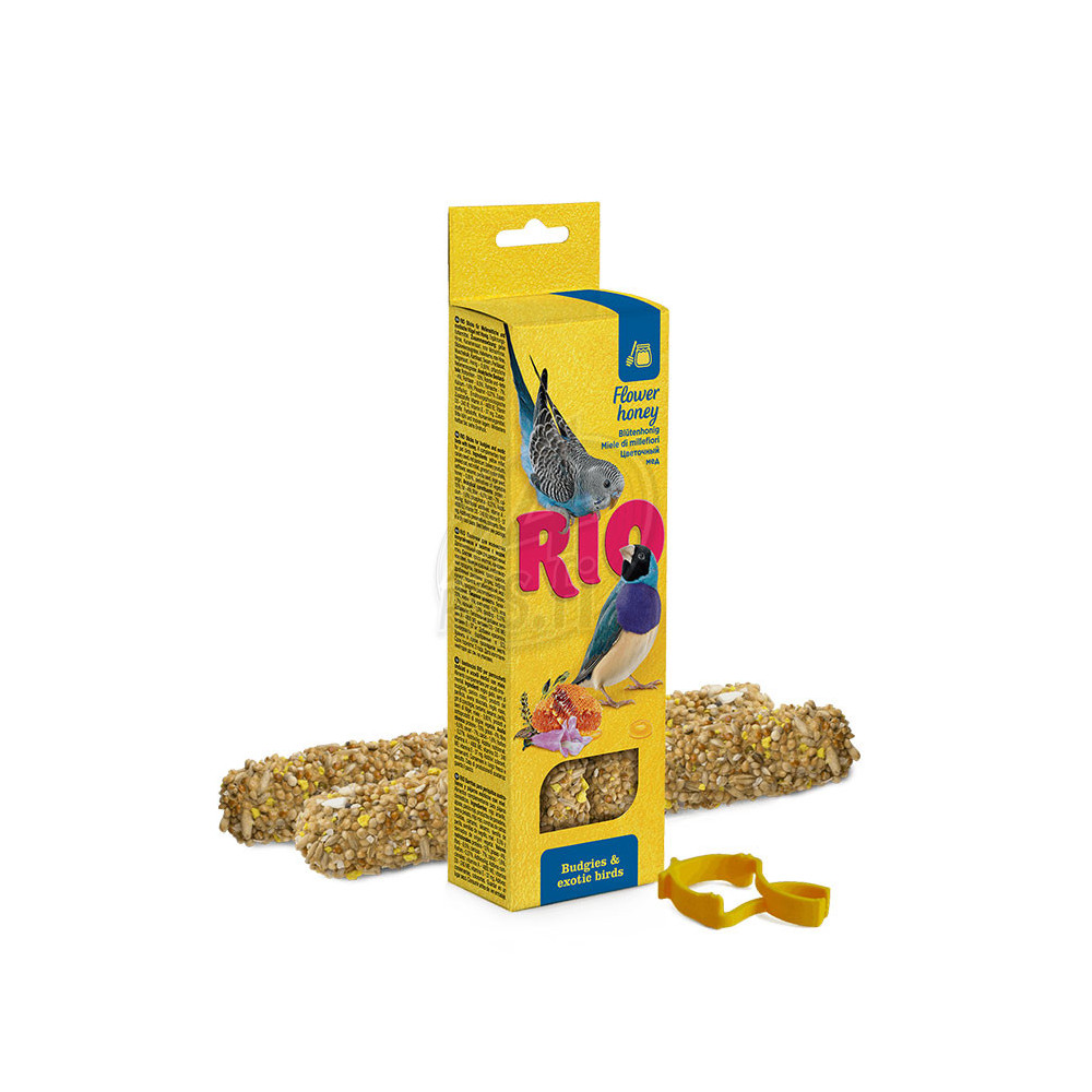 Rio Sticks Hunaja Undulaateille ja Peipoille 2x40g