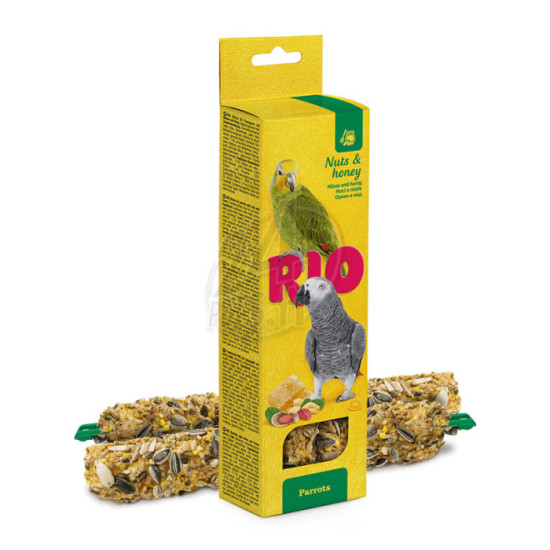Rio Sticks for parrots with Honey and Nuts 2x90g