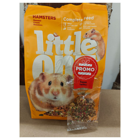 LittleOne Hamsterin Ruoka 900g Plus Rapea Herkku