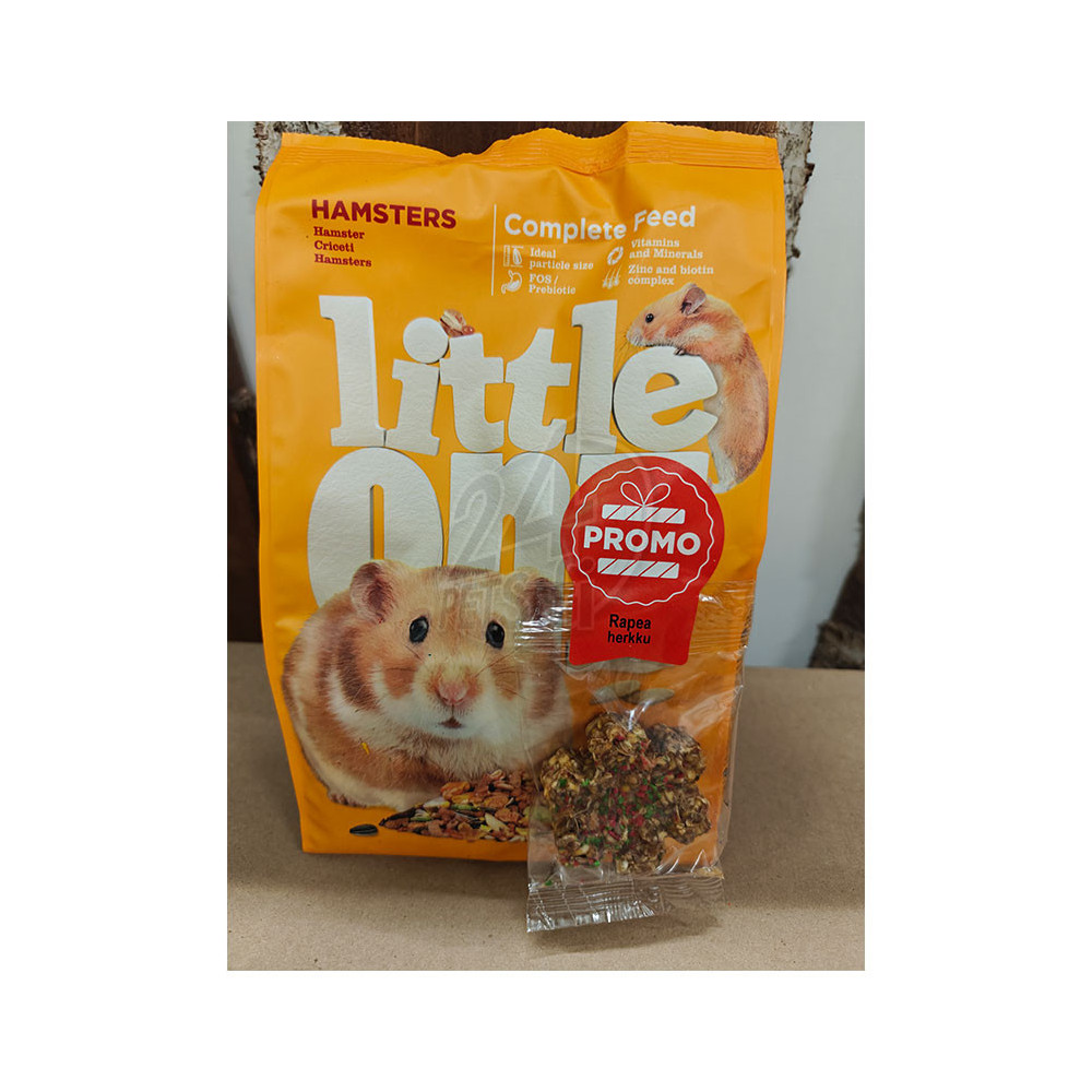 LittleOne Hamsterin Ruoka 900g Plus Rapea Herkku