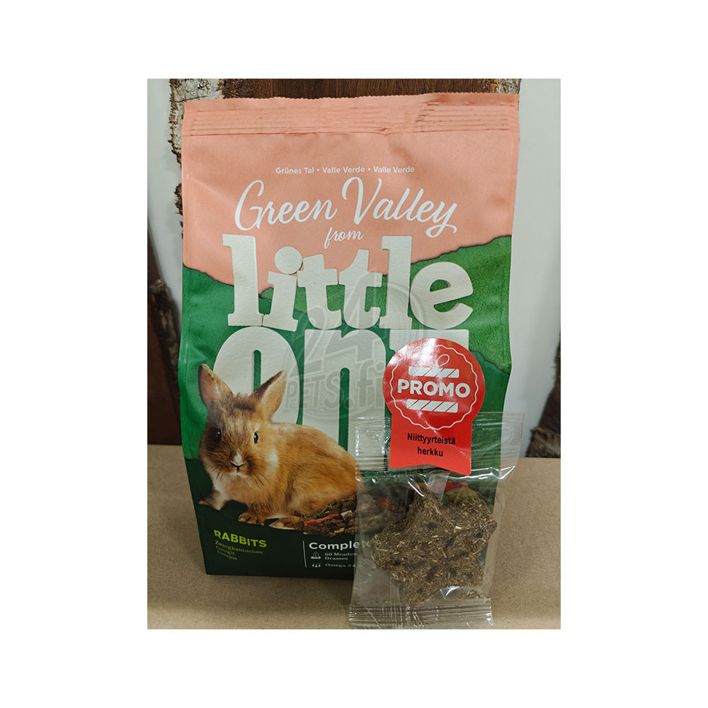 LittleOne Green Walley Fibrefood for Rabbits 750g