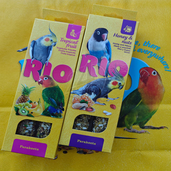 Rio Sticks Setti Neitokakaduille ja Kaijasille  2x150g