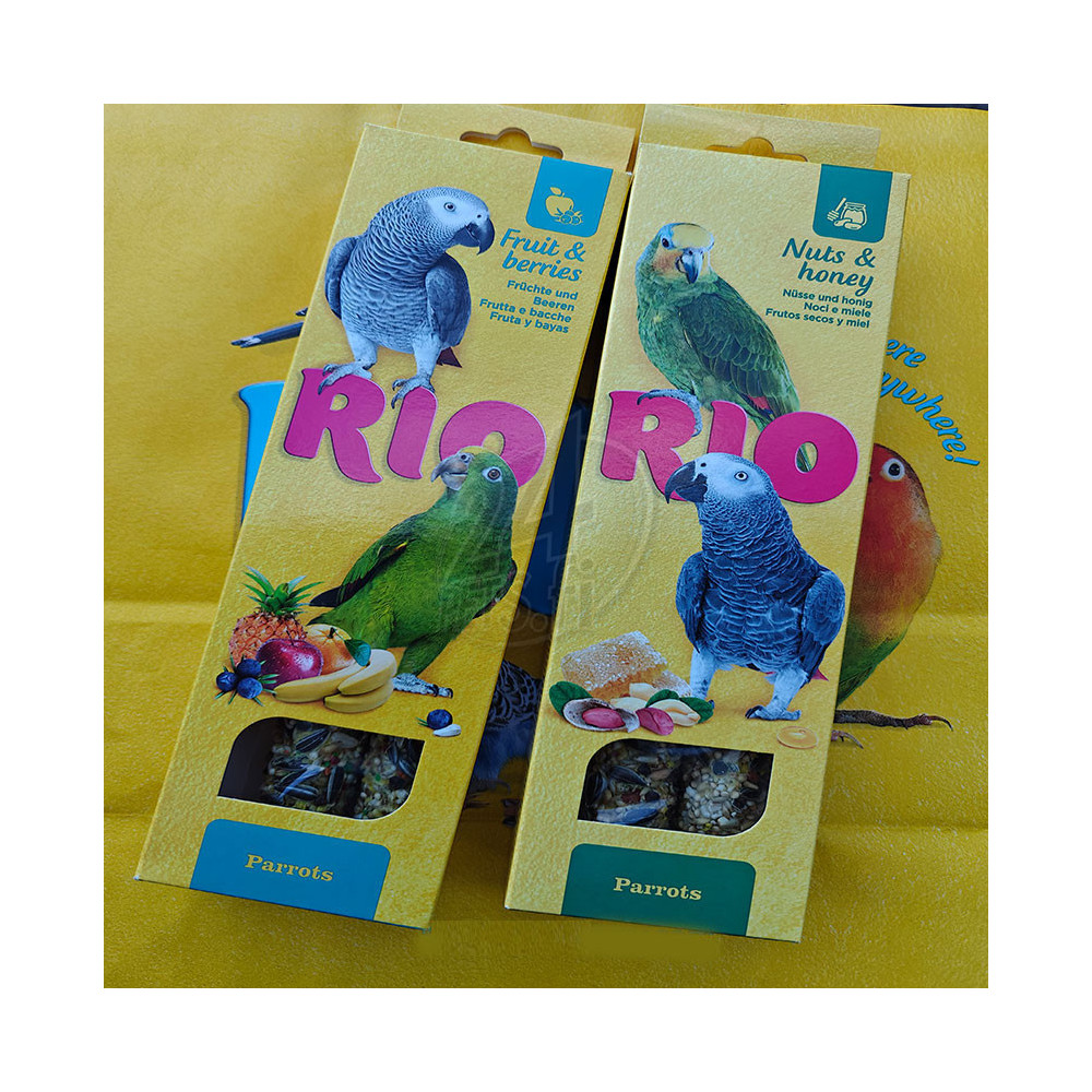 Rio Sticks Setti Papukaijoille 2x180g