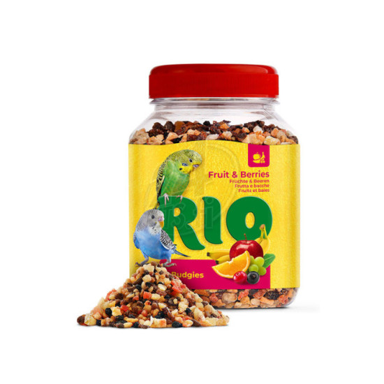 Rio Fruit And Berry Mix For Budgies 180g