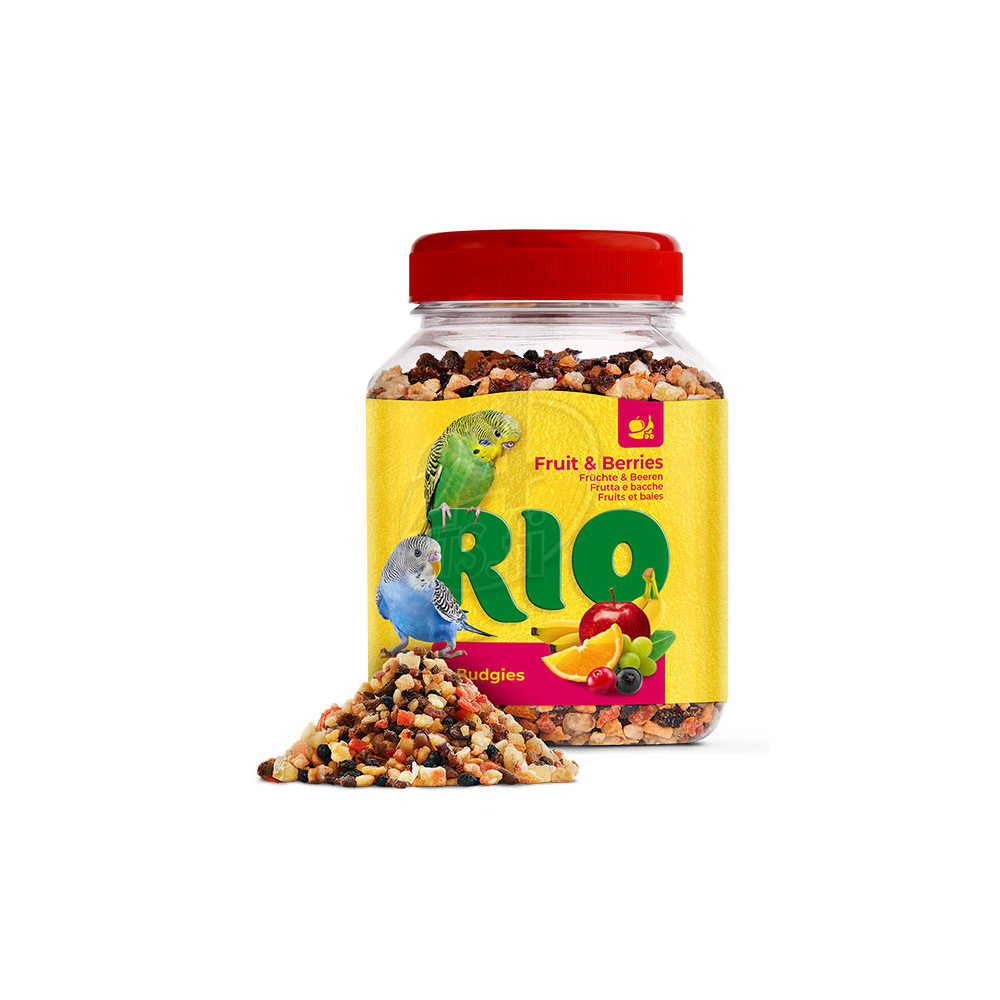 Rio Fruit And Berry Mix For Budgies 180g