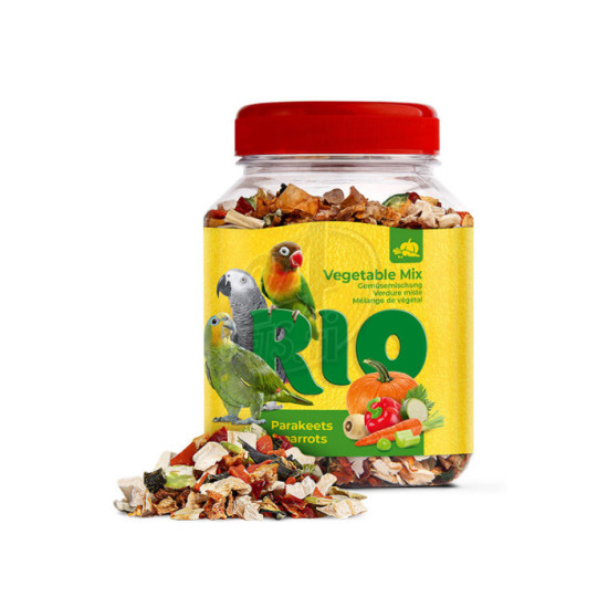 Rio Vihannes Mix Papukaijoille 150g