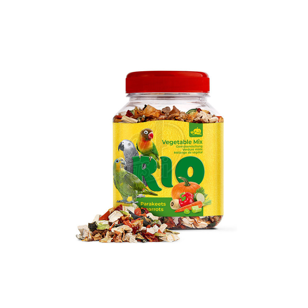 Rio Vihannes Mix Papukaijoille 150g