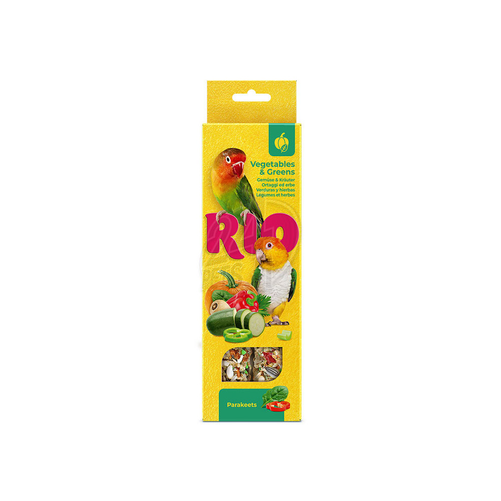 Rio Sticks Vegetables and Greens for Parakeets 2x75g