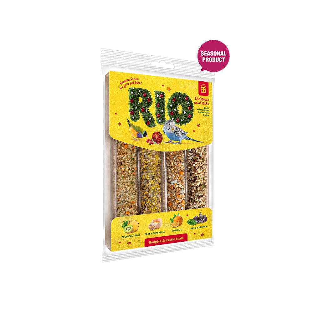 Rio Sticks Set of sticks for budgies and exotic birds 4x45 g