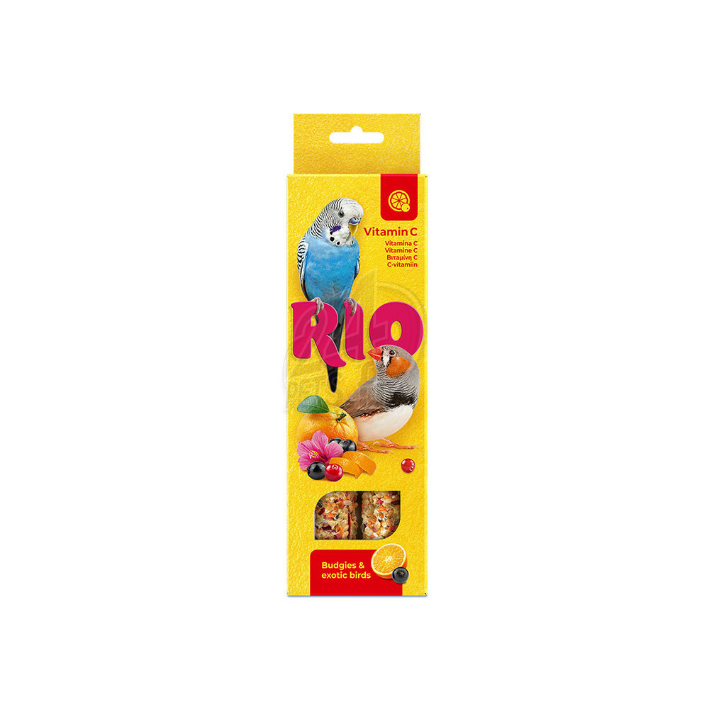 Rio Sticks Vitamin C for budgies and exotic birds 2x40g