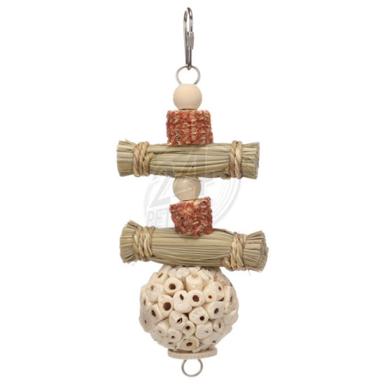 Parakeet Toy Aba Brown 