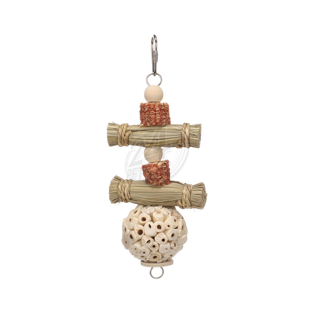 Parakeet Toy Aba Brown 