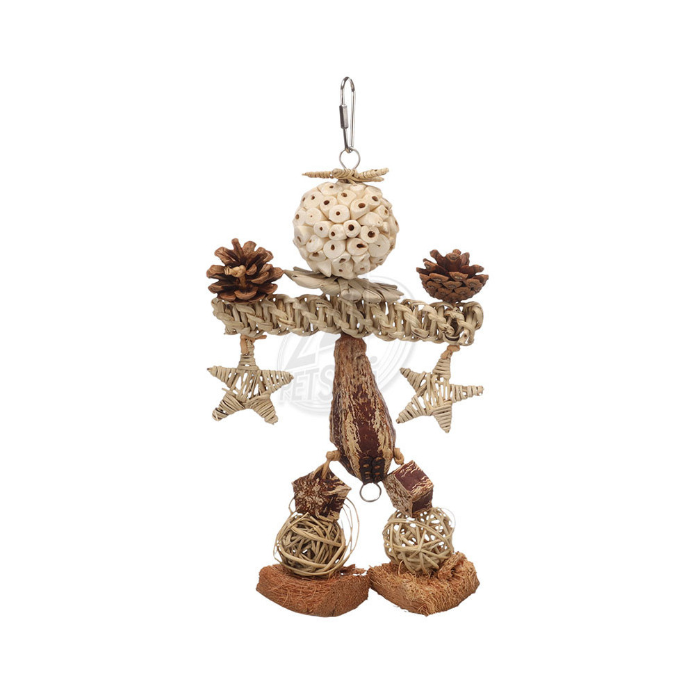 Parakeet Toy Kiko Brown 1 KPL!