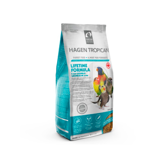 Hagen Tropican Lifetime Formula Granules for Cockatiels 820g